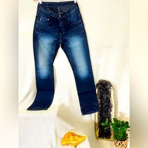 G Star Raw Jeans with paint splatters